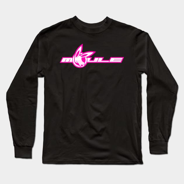 MOULE Logo Pink Outline Long Sleeve T-Shirt by MOULE